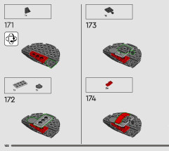 LEGO 76285 instructions page 102 – build guide