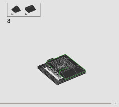 LEGO 76285 instructions page 11 – build guide