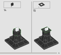 LEGO 76285 instructions page 15 – build guide