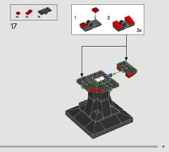 LEGO 76285 instructions page 17 – build guide