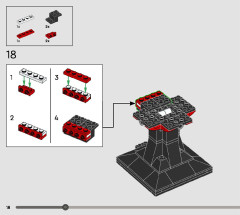 LEGO 76285 instructions page 18 – build guide