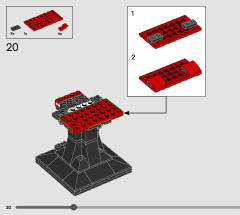 LEGO 76285 instructions page 20 – build guide