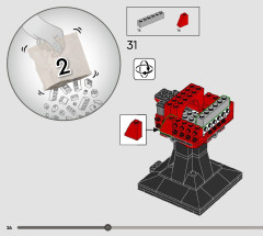 LEGO 76285 instructions page 26 – build guide