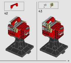 LEGO 76285 instructions page 33 – build guide