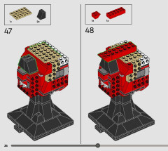 LEGO 76285 instructions page 36 – build guide