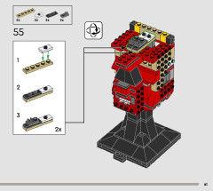 LEGO 76285 instructions page 41 – build guide