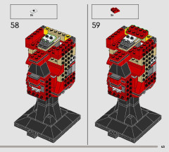 LEGO 76285 instructions page 43 – build guide