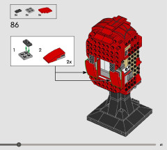 LEGO 76285 instructions page 61 – build guide