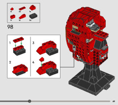 LEGO 76285 instructions page 69 – build guide