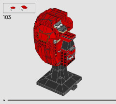 LEGO 76285 instructions page 74 – build guide