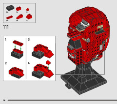LEGO 76285 instructions page 78 – build guide