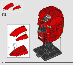 LEGO 76285 instructions page 82 – build guide