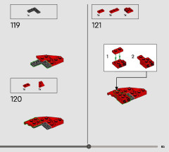 LEGO 76285 instructions page 85 – build guide