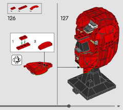 LEGO 76285 instructions page 87 – build guide