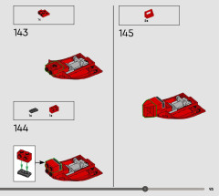LEGO 76285 instructions page 93 – build guide