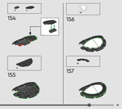 LEGO 76285 instructions page 97 – build guide