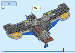 LEGO 76286 instructions page 128 – build guide