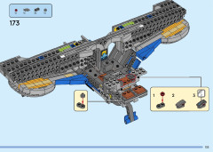 LEGO 76286 instructions page 133 – build guide