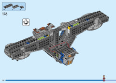 LEGO 76286 instructions page 136 – build guide