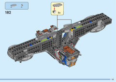 LEGO 76286 instructions page 143 – build guide