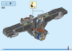 LEGO 76286 instructions page 144 – build guide