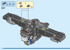 LEGO 76286 instructions page 186 – build guide