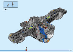 LEGO 76286 instructions page 195 – build guide