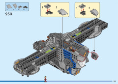 LEGO 76286 instructions page 199 – build guide