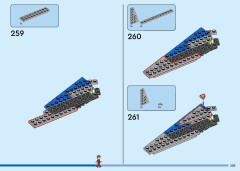 LEGO 76286 instructions page 203 – build guide