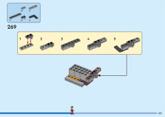 LEGO 76286 instructions page 207 – build guide