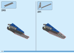LEGO 76286 instructions page 218 – build guide
