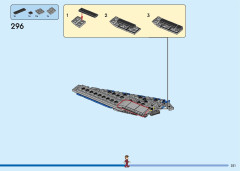 LEGO 76286 instructions page 221 – build guide