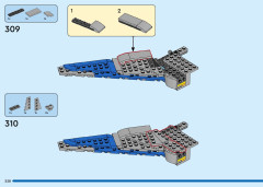 LEGO 76286 instructions page 228 – build guide