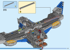 LEGO 76286 instructions page 233 – build guide