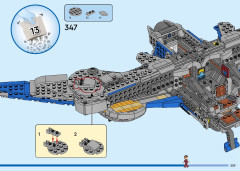 LEGO 76286 instructions page 259 – build guide