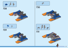 LEGO 76286 instructions page 127 – build guide