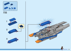 LEGO 76286 instructions page 129 – build guide