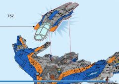 LEGO 76286 instructions page 131 – build guide