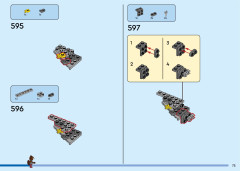LEGO 76286 instructions page 75 – build guide