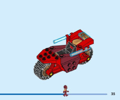 LEGO 76287 instructions page 35 – build guide