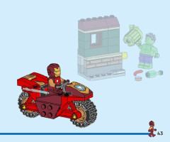 LEGO 76287 instructions page 43 – build guide