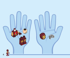 LEGO 76287 instructions page 6 – build guide