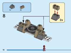 LEGO 76288 instructions page 18 – build guide