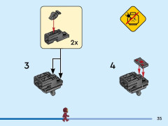 LEGO 76288 instructions page 35 – build guide