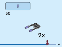 LEGO 76288 instructions page 45 – build guide