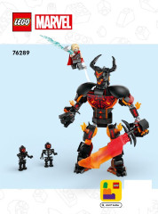 LEGO 76289 instructions page 1 – build guide