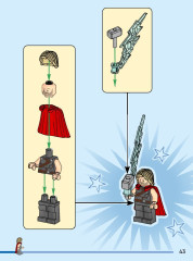 LEGO 76289 instructions page 43 – build guide