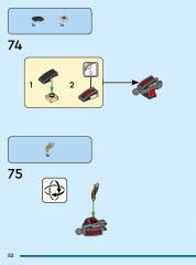 LEGO 76289 instructions page 52 – build guide