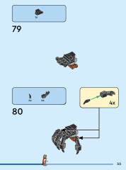 LEGO 76289 instructions page 55 – build guide
