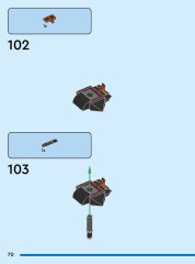 LEGO 76289 instructions page 70 – build guide
